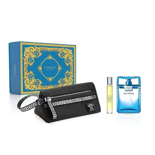 Unleash the Freshness: Versace Man Eau Fraîche Gift Set Awaits Men’s Sets