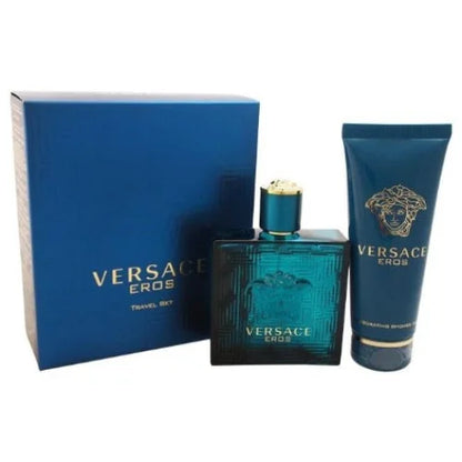 Versace Eros Gift Set 3.4 Oz Eau De Toilette Perfume for Men Men’s Sets