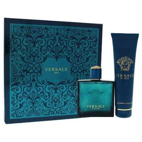 Versace Eros Gift Set 3.4 Oz Eau De Toilette Perfume for Men Men’s Sets