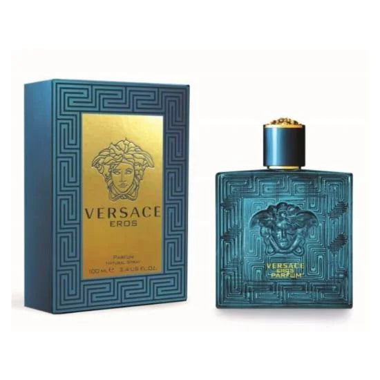 Versace Eros Parfum Invigorating Mint and Lemon Cologne for Men Men’s