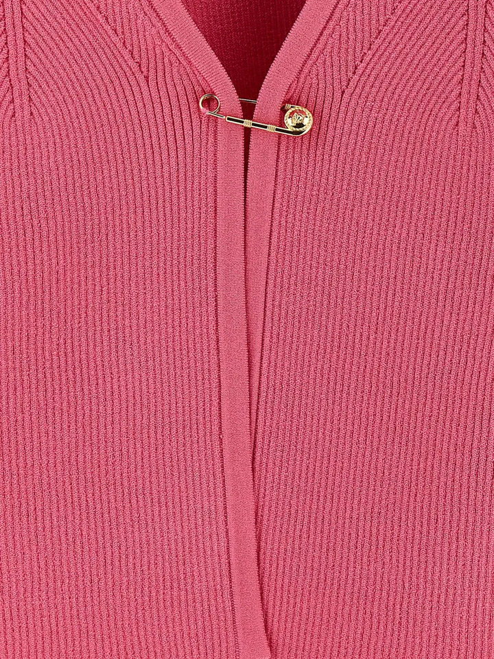 Versace Fuchsia Viscose Cardigan