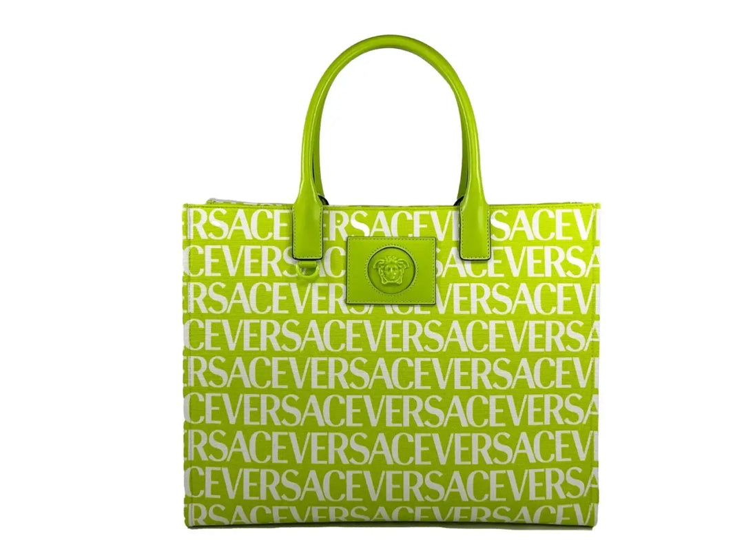Versace Medusa Large Canvas Tote Bag