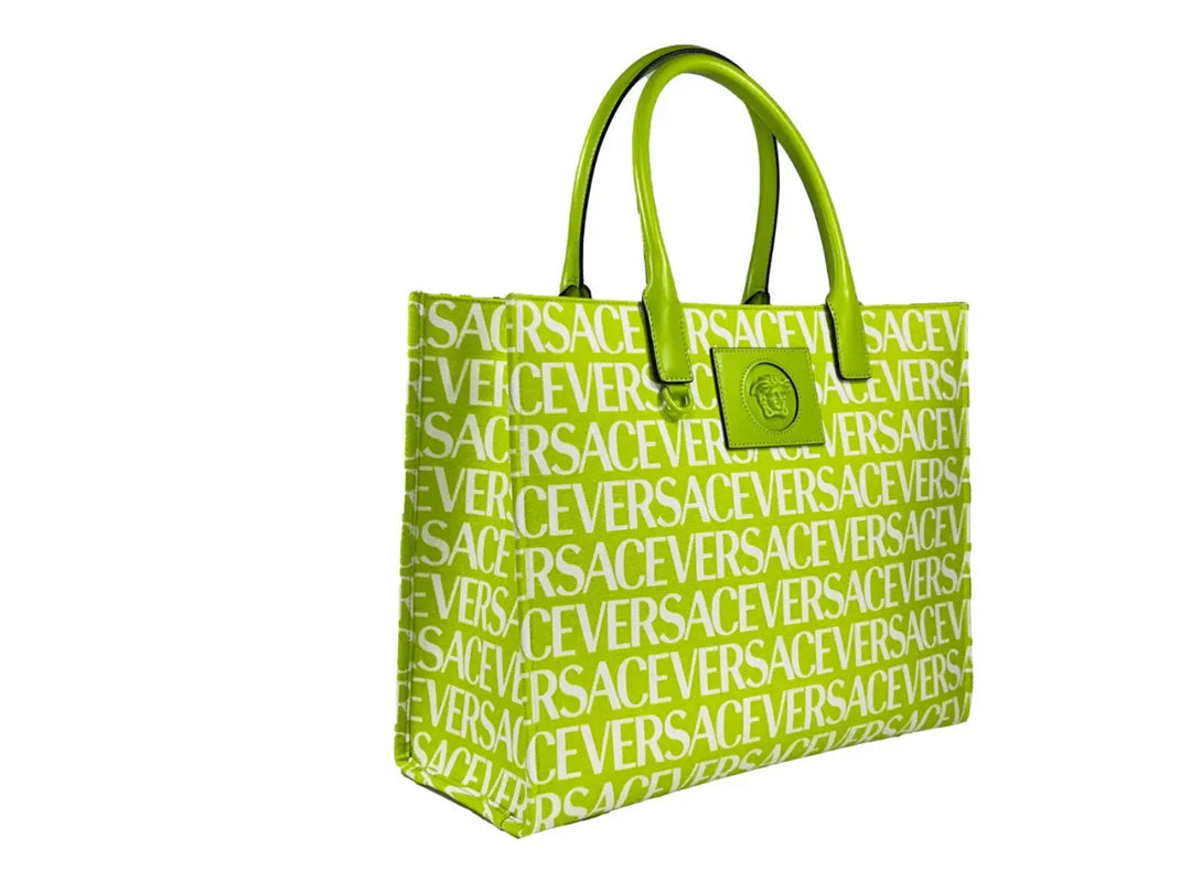 Versace Medusa Large Canvas Tote Bag