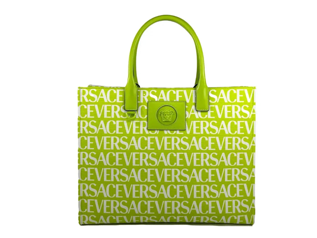 Versace Medusa Large Canvas Tote Bag