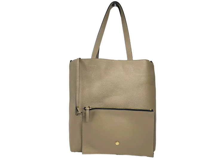 Versace Medusa Large Leather Tote Bag with Pouch