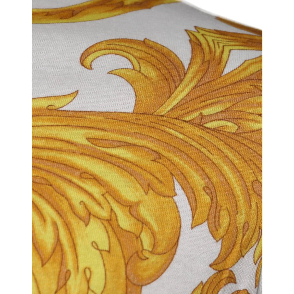 Versace Medusa Print Crew Neck T-Shirt Authentic Cotton Style