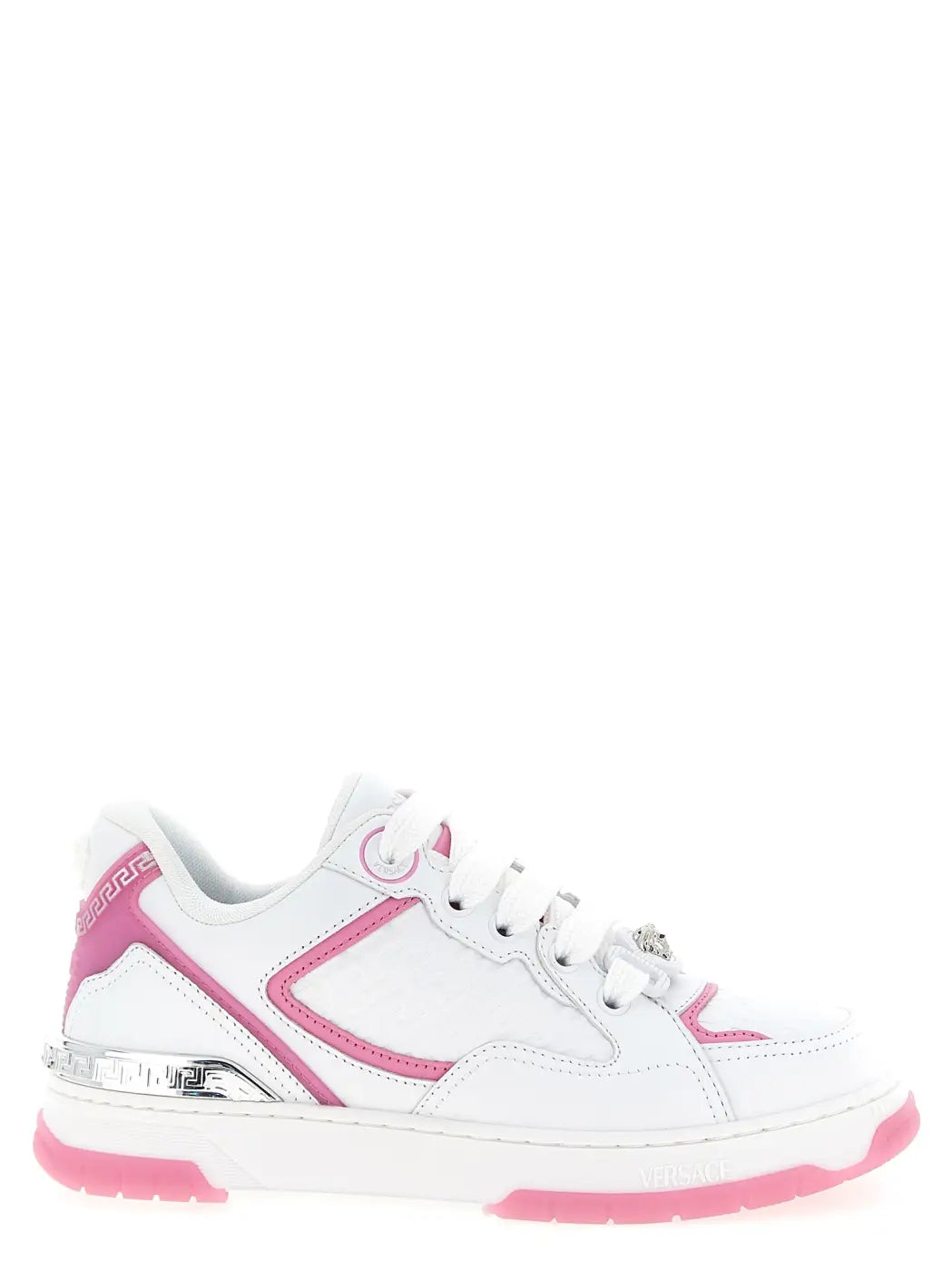 Versace Multicolor Calfskin Athletic Sneakers