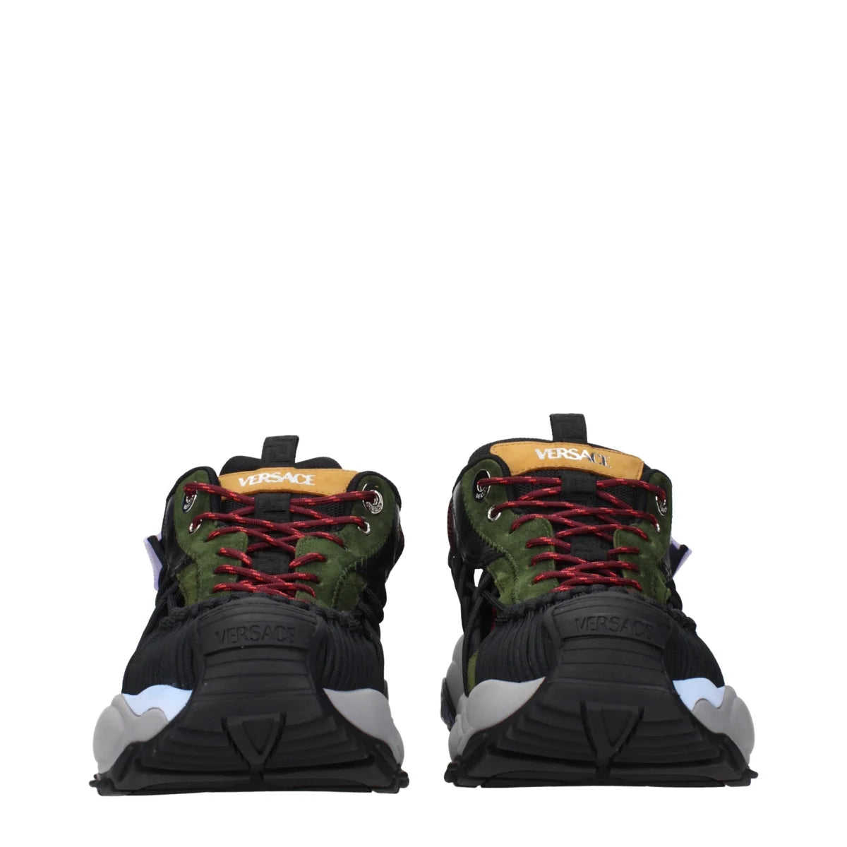 Versace Multicolor Sneakers MPN 10167111A126776G60P Code F84048 Suede