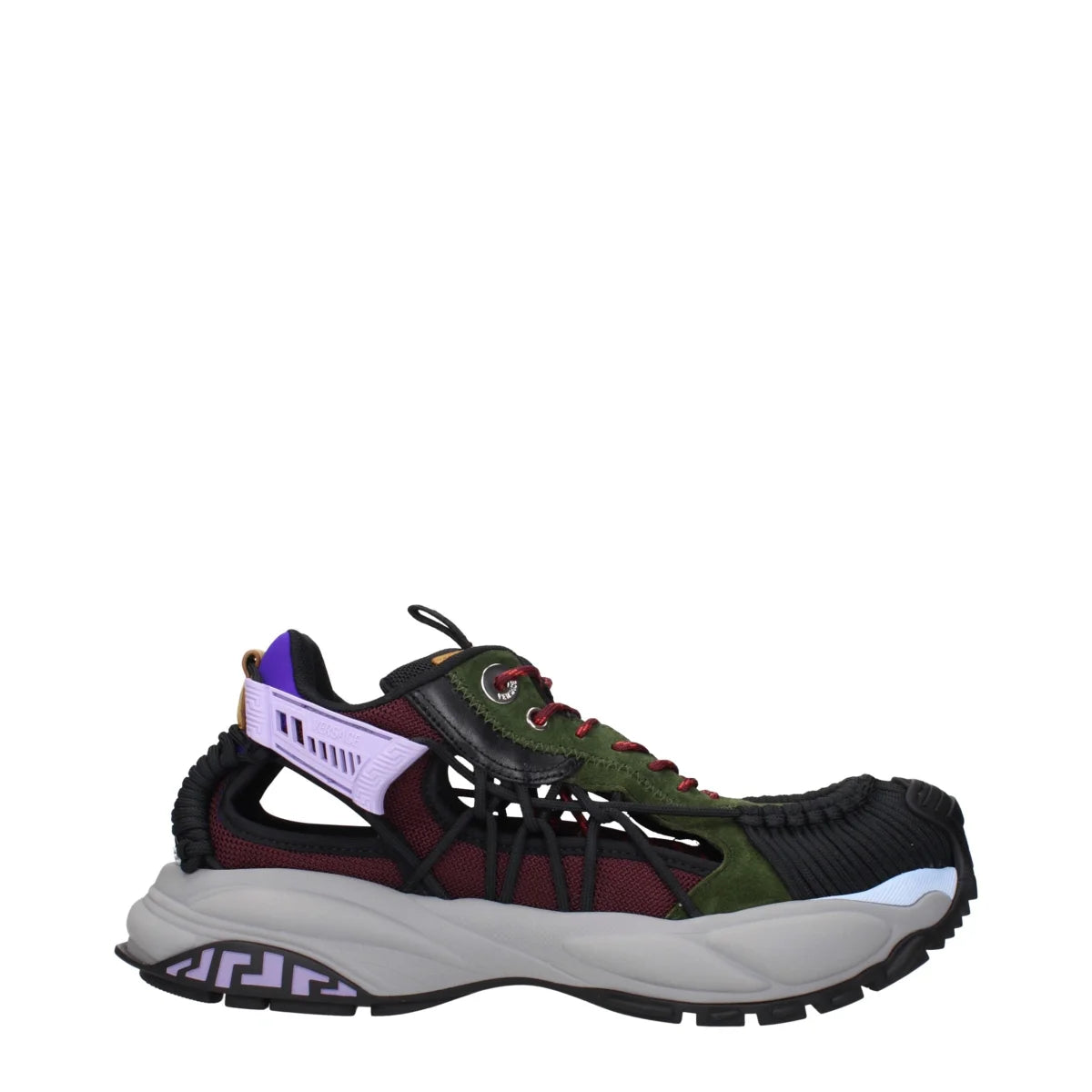 Versace Multicolor Sneakers MPN 10167111A126776G60P Code F84048 Suede