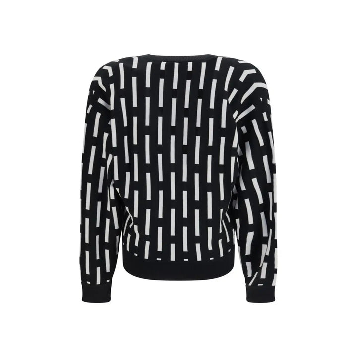 Versace Multicolor Wool Oves Aries Cardigan