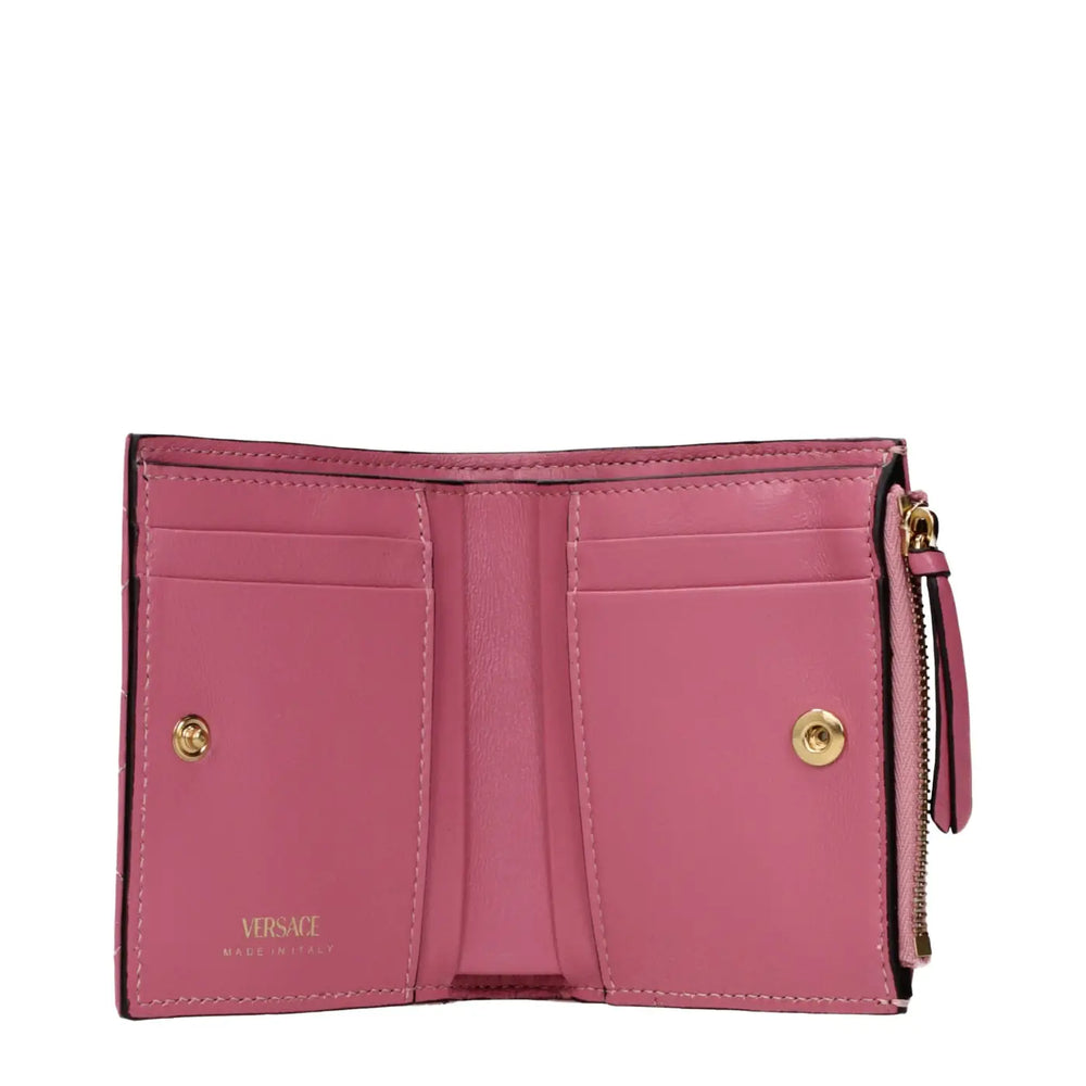 Versace Pink Leather Wallet