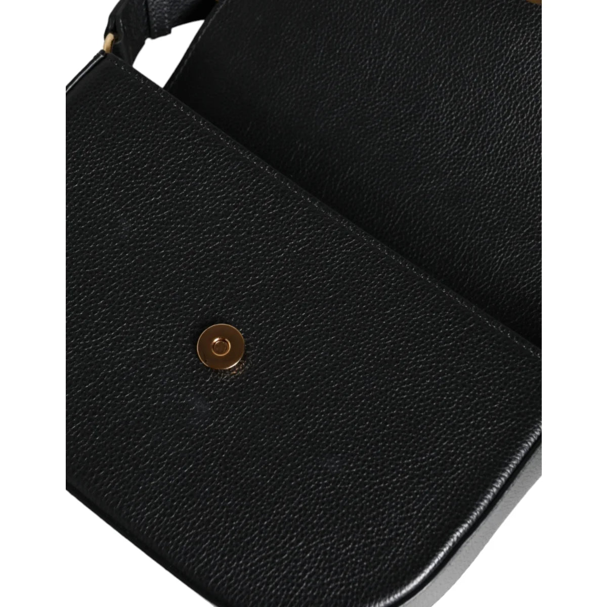 Versace Shoulder Bag with Brand Logo and Solid Color Strap