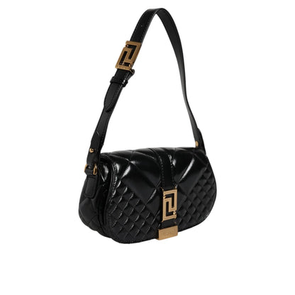 Versace Solid Color Shoulder Strap Luxurious Designer Accessory