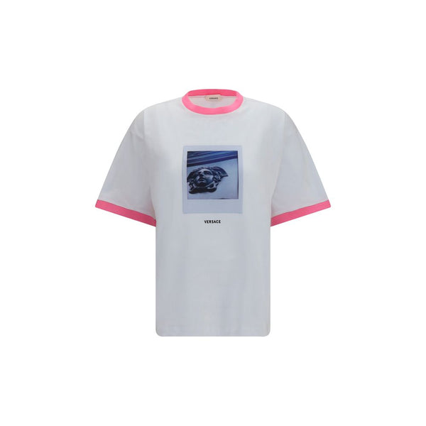 Versace - White Cotton T-Shirt