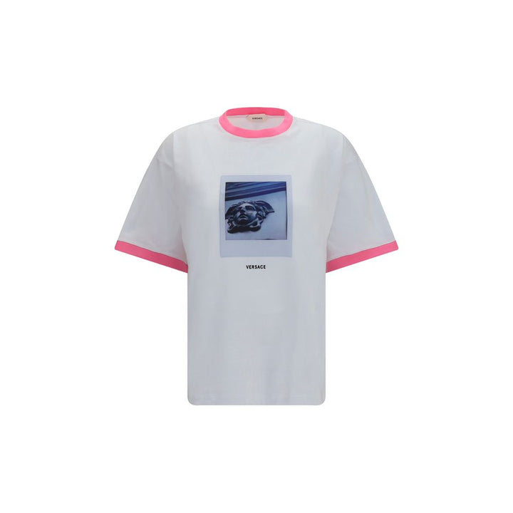 Versace - White Cotton T-Shirt