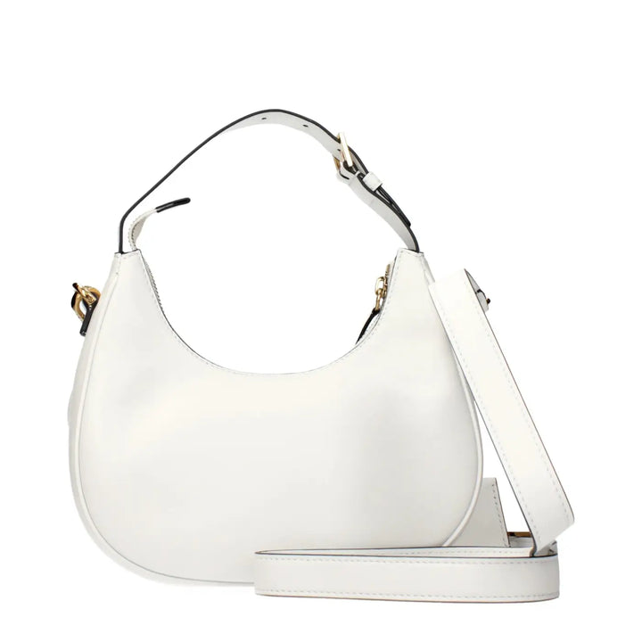 Versace White Leather Handbag