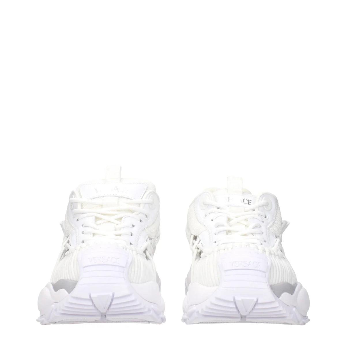 Versace White Sneakers 10167111A118611W000 Code F84046 Leather
