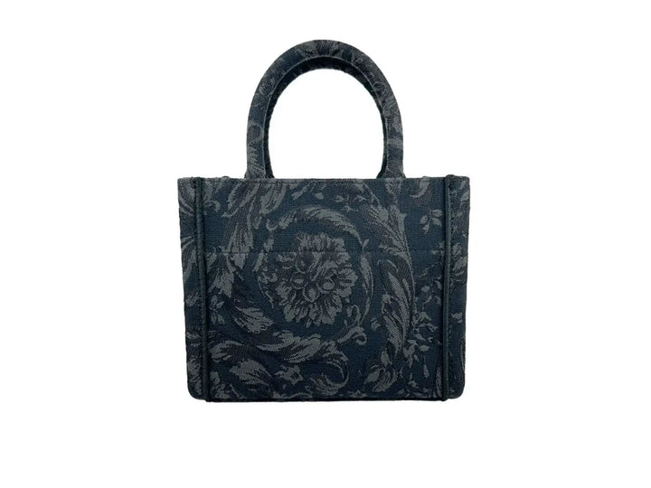 Versace Women’S ’Extra Small Athena’ Shopping Bag Black