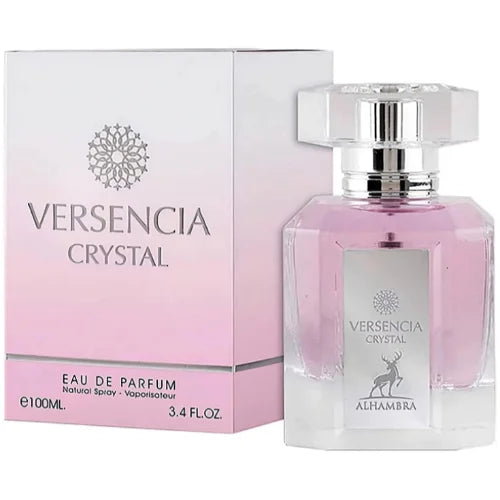 Versencia Crystal Perfume by Maison Alhambra Floral Elegance for Women Women’s Lattafa
