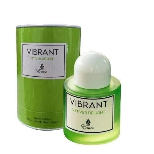 Vibrant Vetiver Delight Unisex Fragrance with Amalfi Lemon and Jasmine Paris Corner
