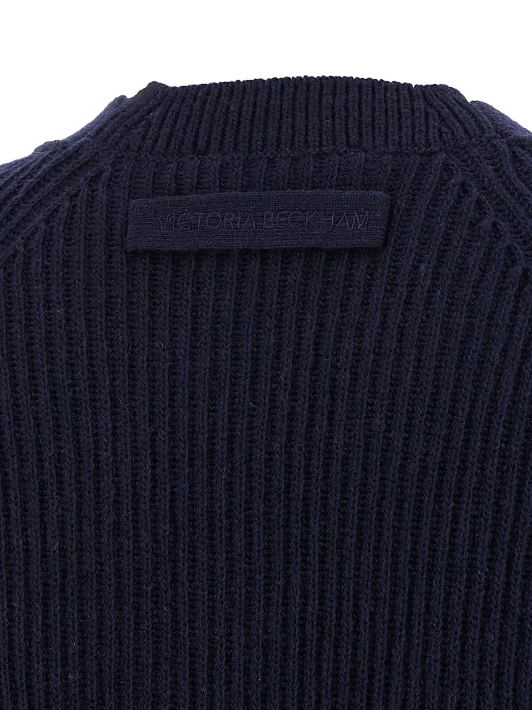 Victoria Beckham Blue Wool Cardigan