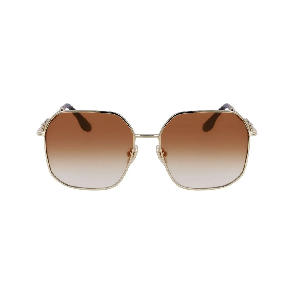 Victoria Beckham Gold Metal Sunglasses