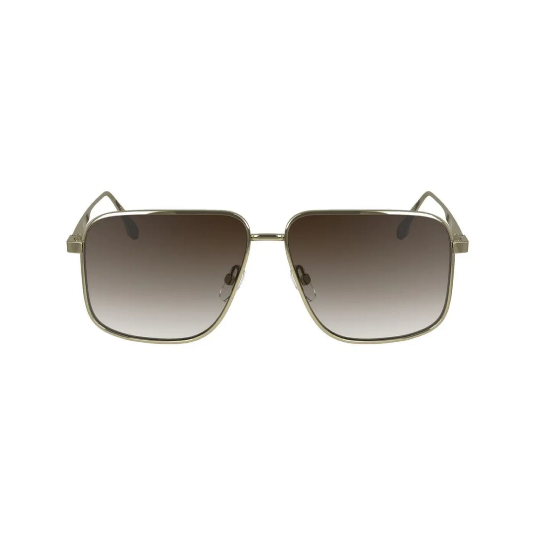Victoria Beckham Gold Metal Sunglasses