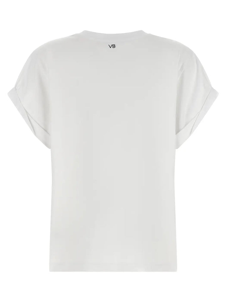 Victoria Beckham White Cotton T-shirt