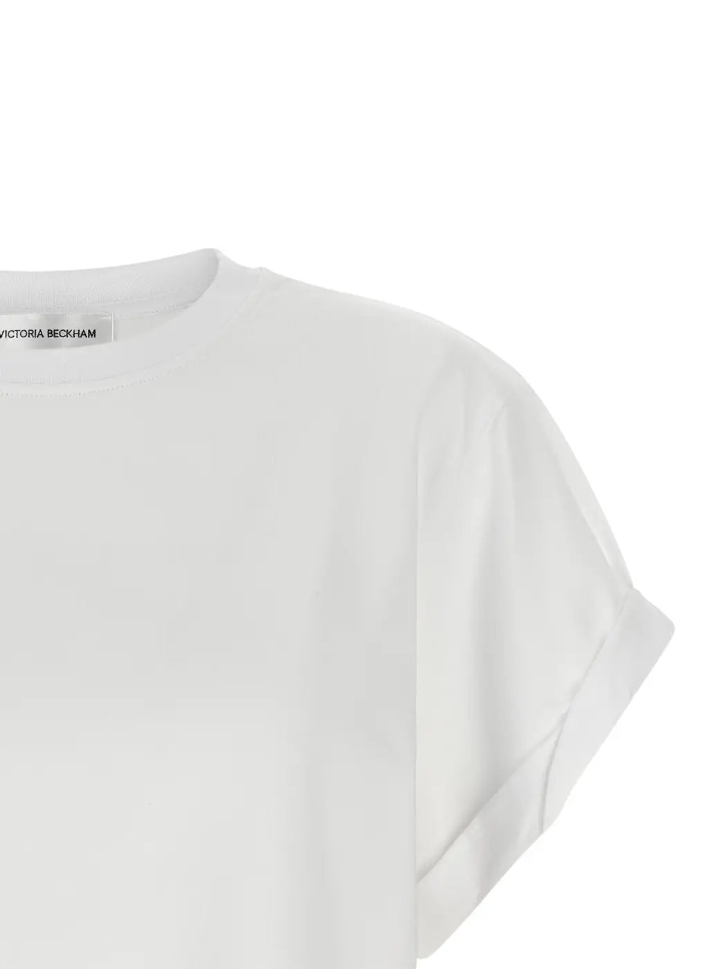 Victoria Beckham White Cotton T-shirt