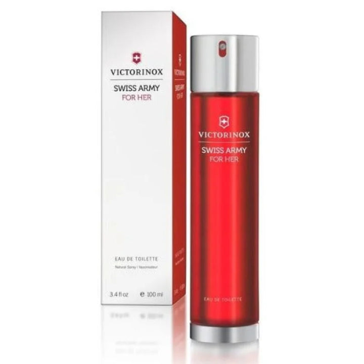 Victorinox Women’s Perfume - Unleash Green Daffodil Swiss Army Eau Scent Aromatic Watermint Temptation