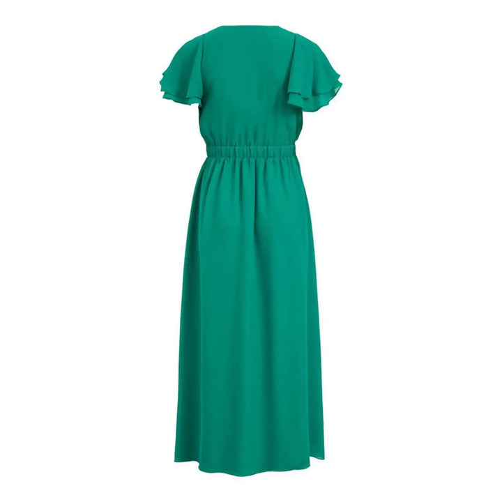 Vila Clothes Bicolor Polyester Casual Dress