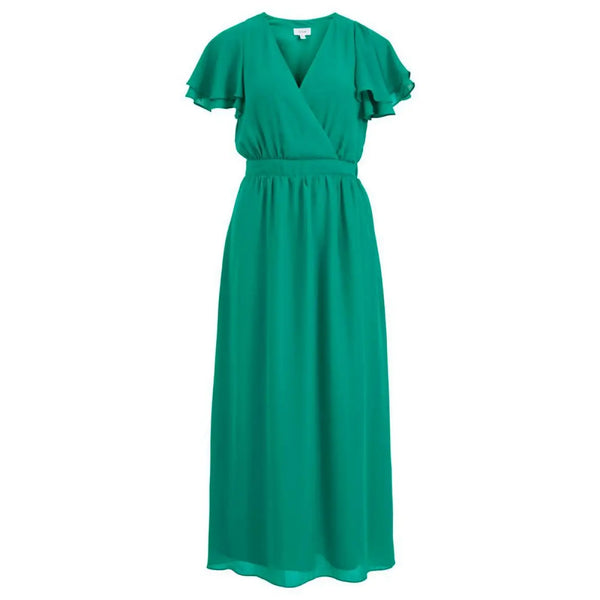 Vila Clothes Bicolor Polyester Casual Dress