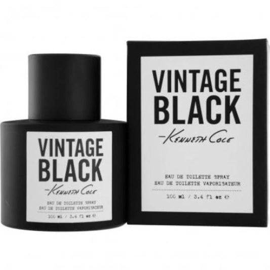 Kenneth Cole Vintage Black Eau Ignites Citrus Spice Sensation Men’s Cologne