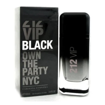VIP Black Cologne for Men by Carolina Herrera Modern Spicy Perfume Men’s