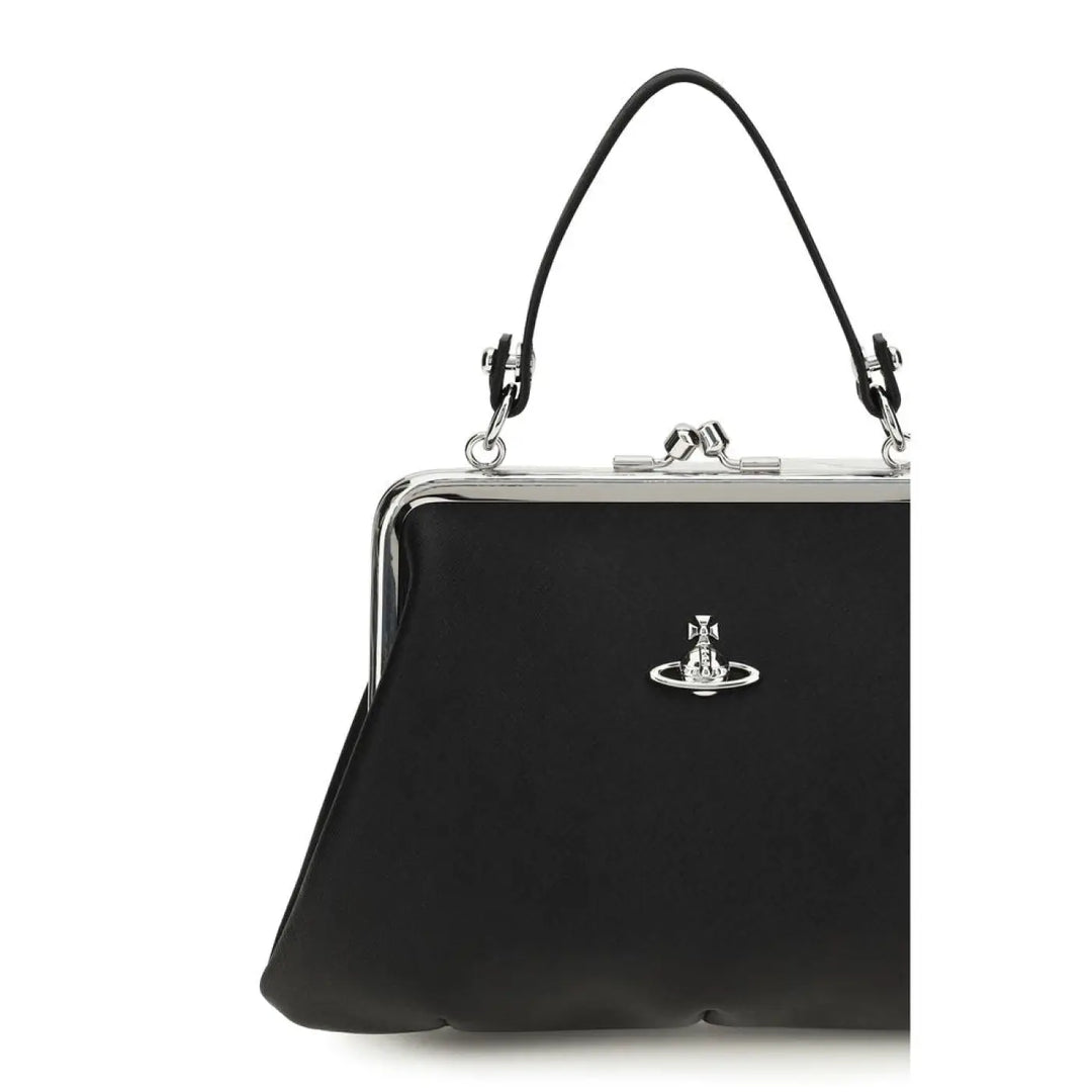 Vivienne Westwood Black Polyethylene Handbag