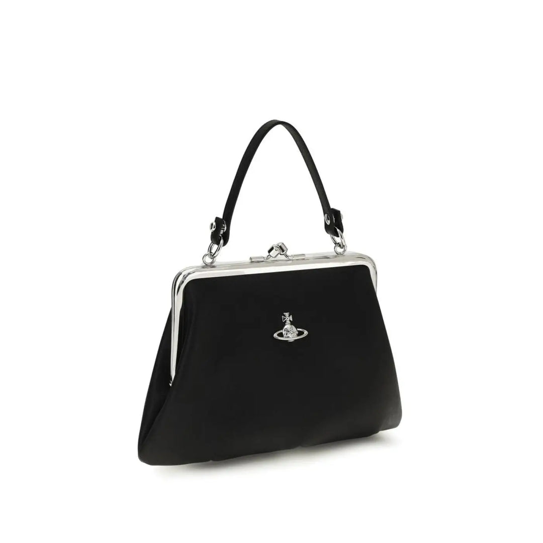 Vivienne Westwood Black Polyethylene Handbag