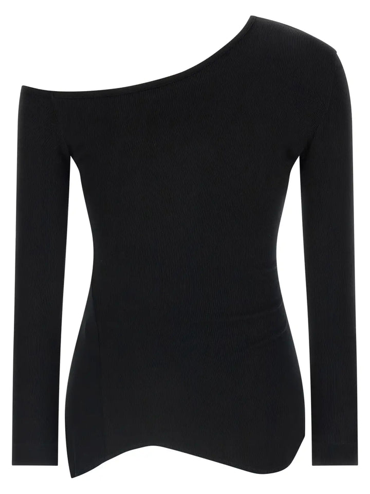 Vivienne Westwood Black Viscose Long Sleeve T-shirt