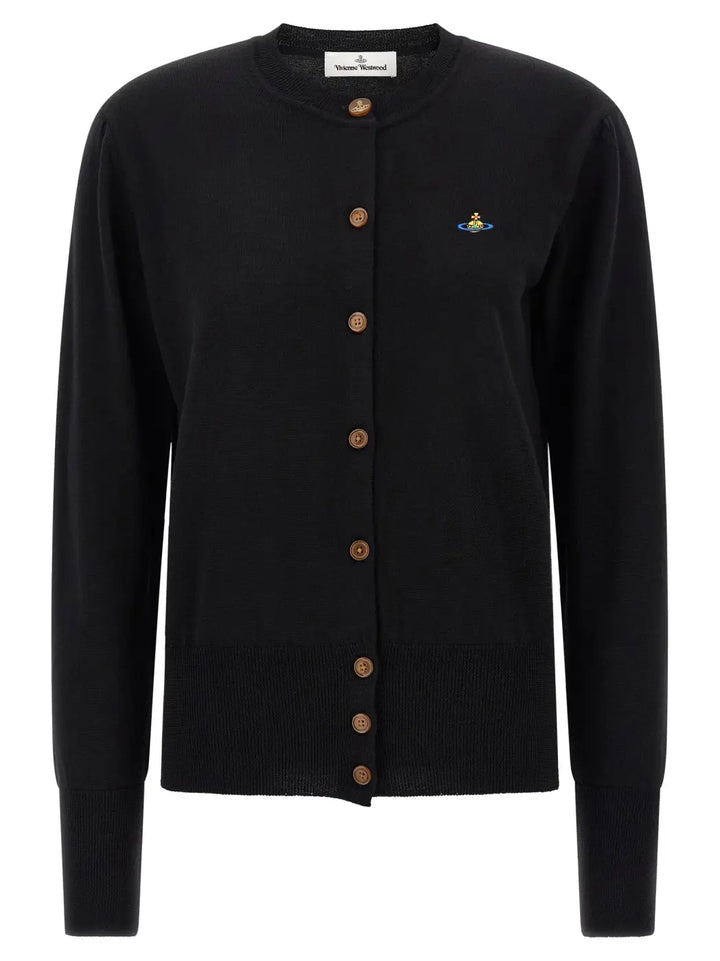 Vivienne Westwood Black Wool Cardigan