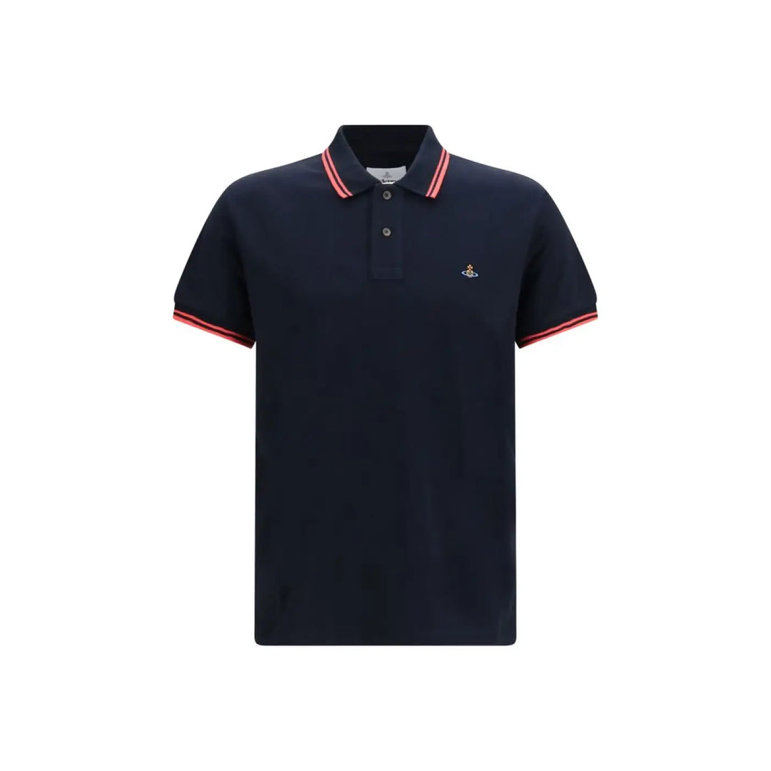 Vivienne Westwood Blue Cotton Polo Shirt