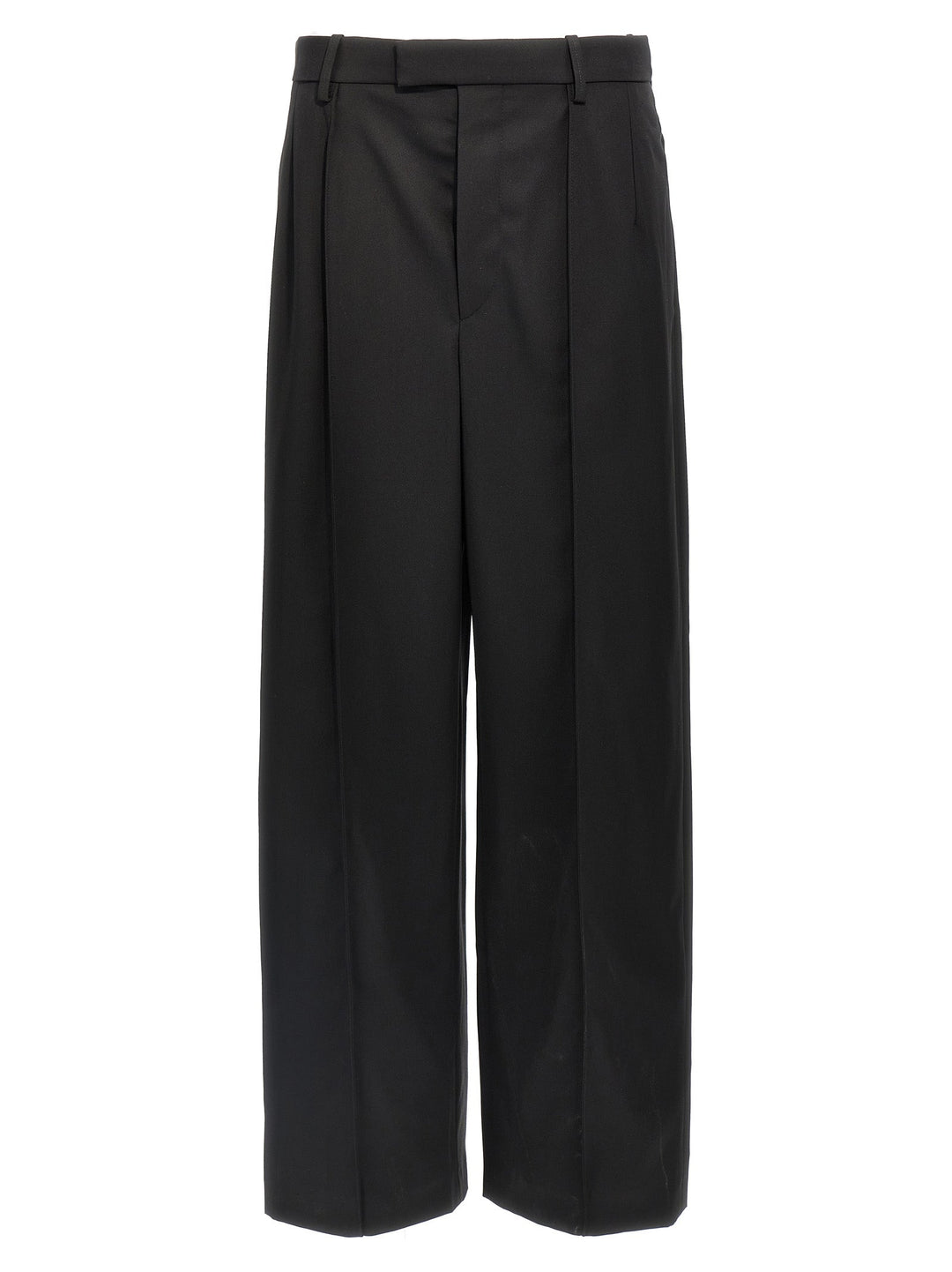 Wardrobe.nyc Black Wool Casual Pants