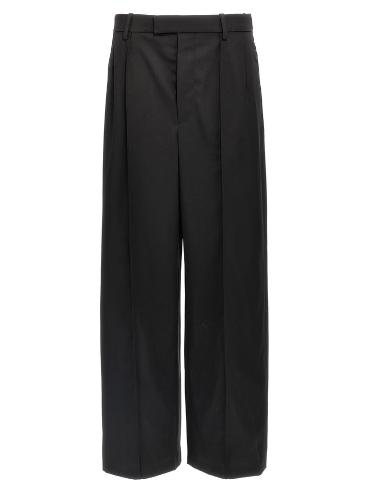 Wardrobe.nyc Black Wool Casual Pants