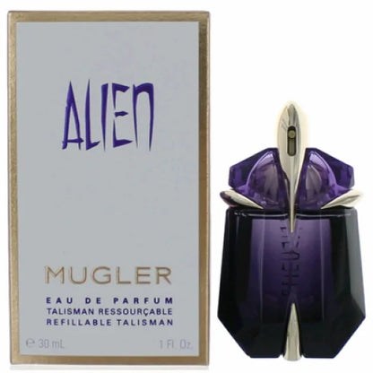 Warm White Amber Perfume with Woodsy Middle Notes and Heavy Sillage Women’s Thierry Mugler