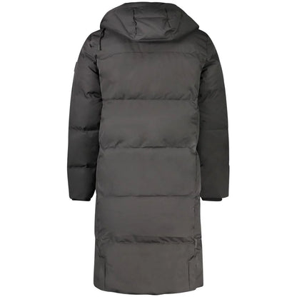 Water Resistant Down Jacket with Hood Sustainable Clothing Innovation Guess Jeans