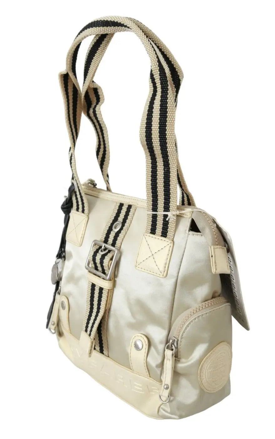 WAYFARER - Beige Handbag Shoulder Tote Fabric Purse
