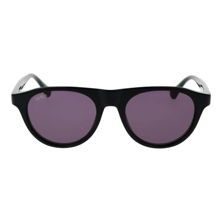 Web Black Plastic Sunglasses