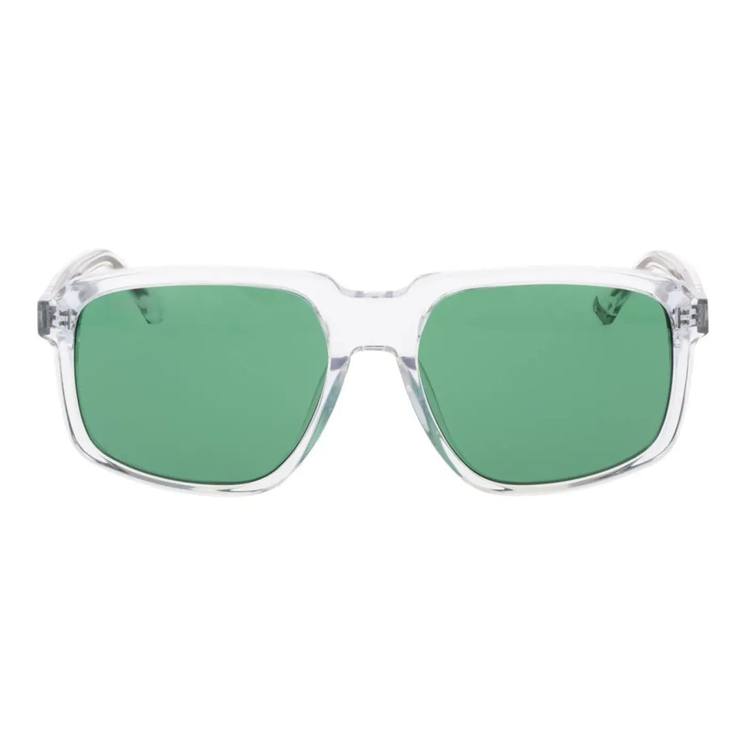 Web Transparent Plastic Sunglasses