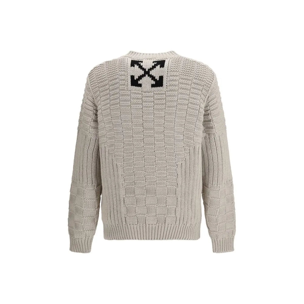 Off-white Beige Cotton Sweatshirt