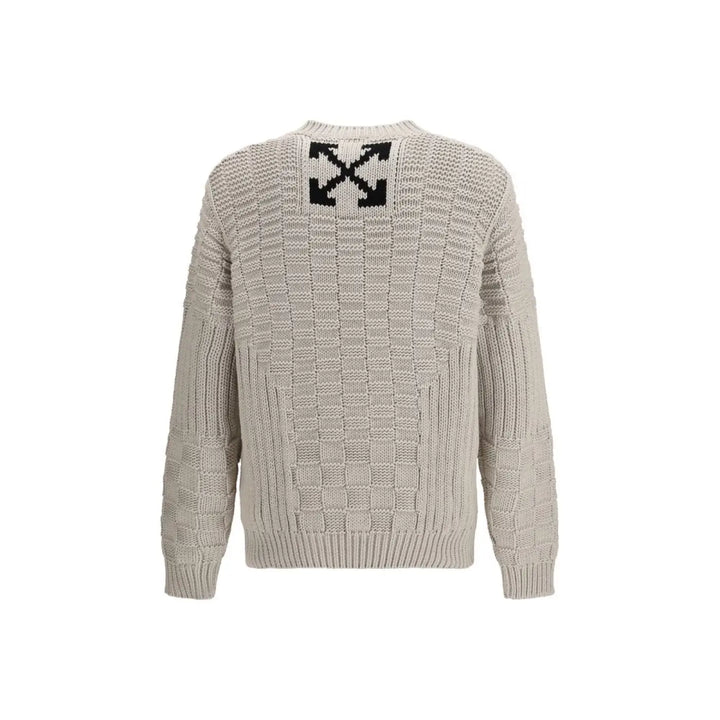 Off-white Beige Cotton Sweatshirt