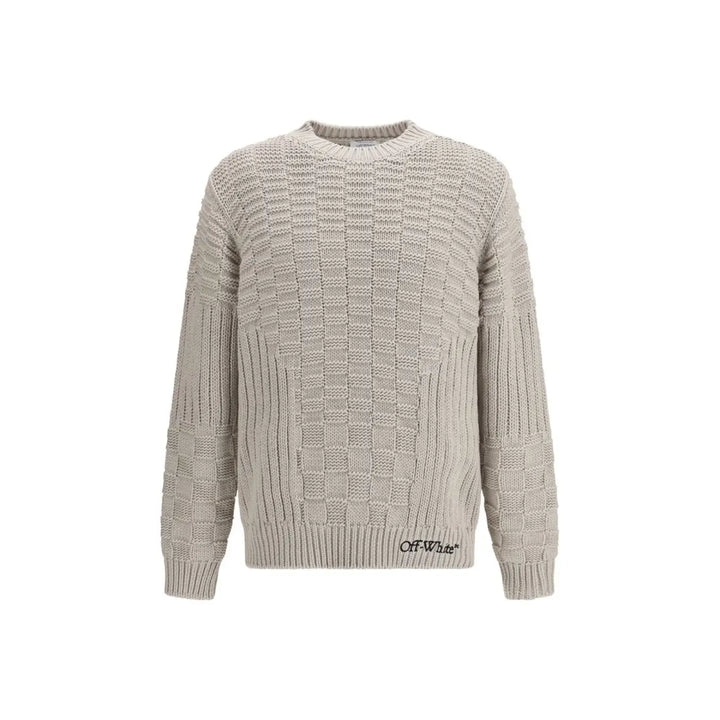 Off-white Beige Cotton Sweatshirt