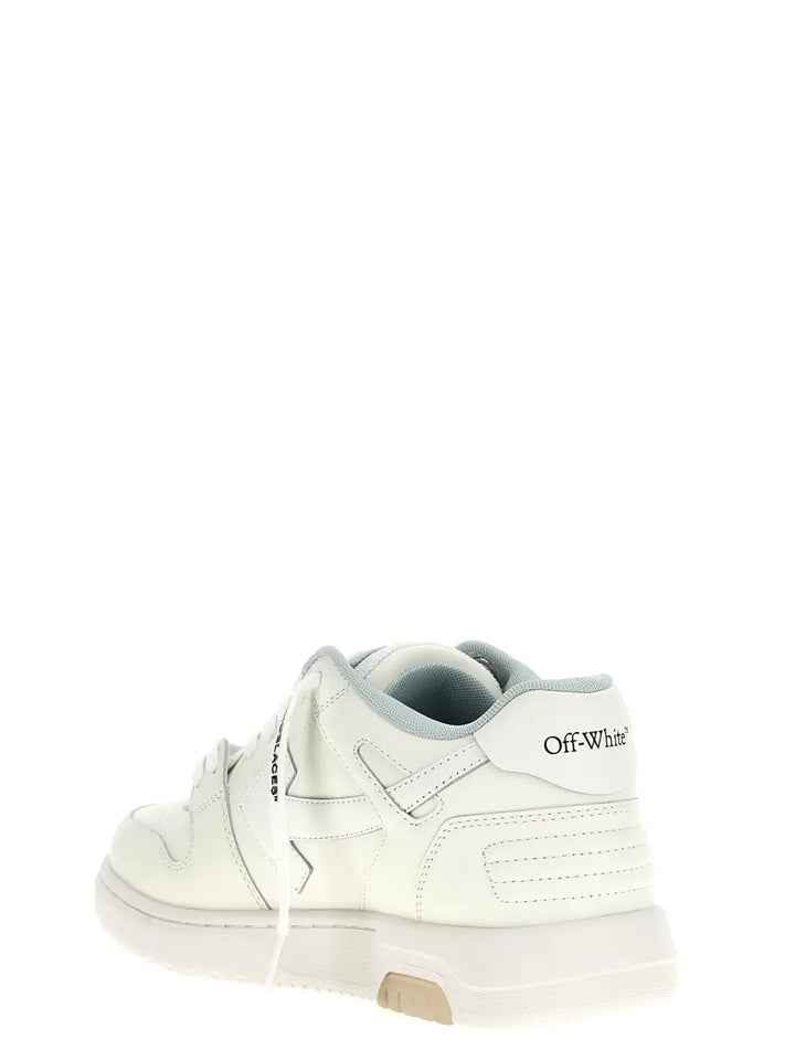 Off-white Bicolor Bovine Leather Sneakers